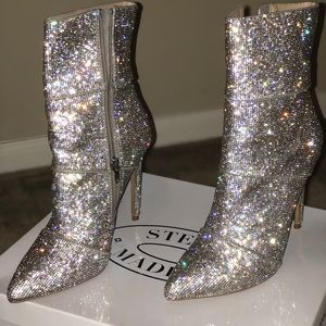 Rhinestone Ankle Boot